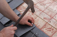 free Four Houses Corner garage roof repair quotes